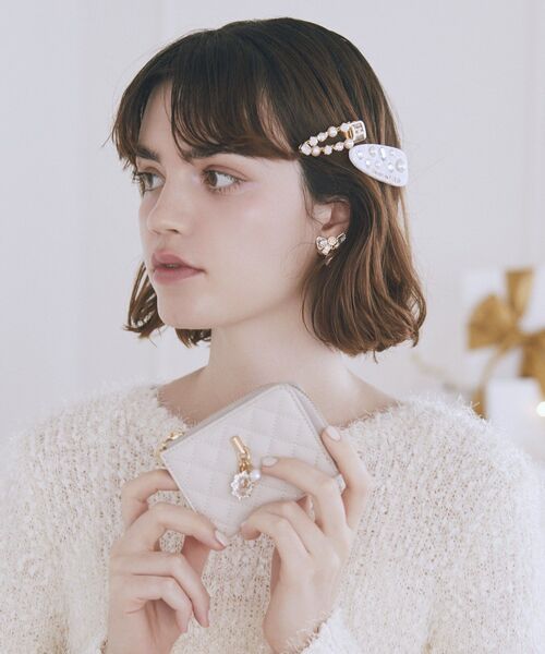 Maison de FLEUR（メゾンドフルール） キーケース ビジューキーケース
