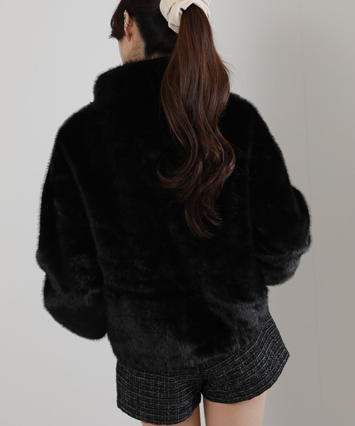 pumpkin port（パンプキンポート） ブルゾン アウター フェイクファー