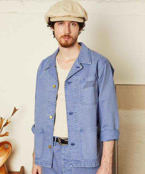 Schott N.Y.C（ショット） カバーオール Schott/ショット/HERRINGBONE