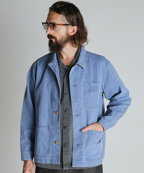 Schott N.Y.C（ショット） カバーオール Schott/ショット/HERRINGBONE
