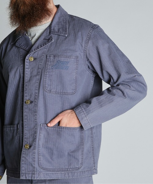 Schott N.Y.C（ショット） カバーオール Schott/ショット/HERRINGBONE