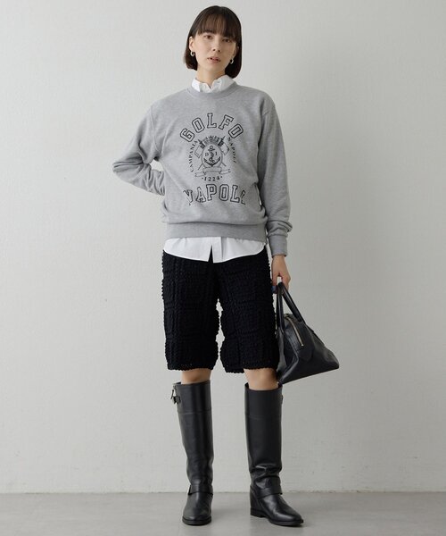 Whim Gazette（ウィム ガゼット） ハーフパンツ パンツ ハンドクロシェ