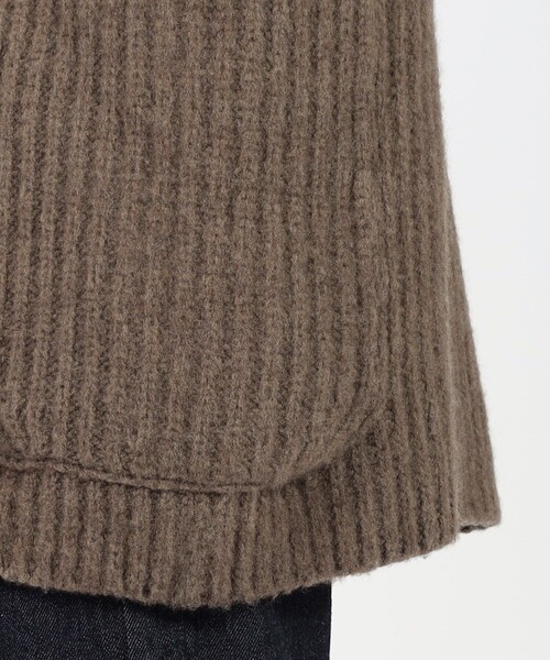 セーター ニット TOMORROWLAND Tricot ウールダブルフェイス カーディガンコート メンズの画像