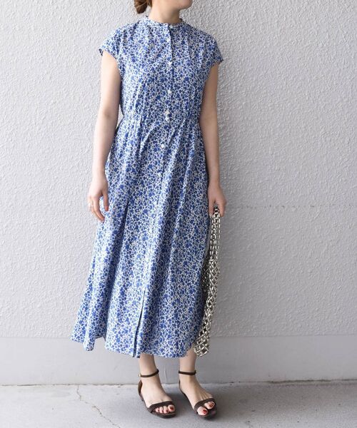 「SHIPS any」 半袖ワンピース ONE SIZE ブラック レディースの画像