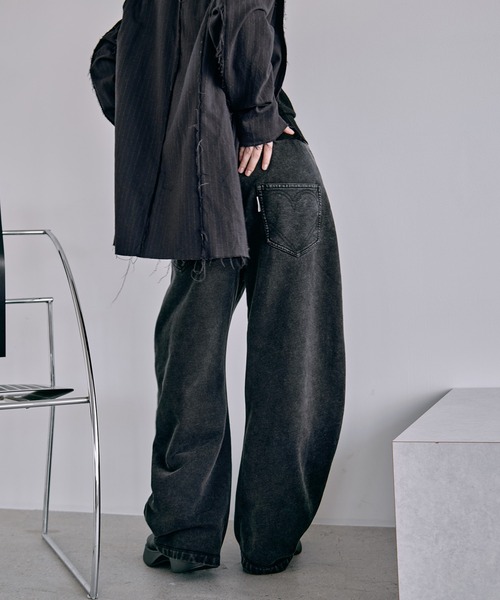 CONZ スウェットパンツ ジャージ BASICKS×WIDE BALLOON PANTS