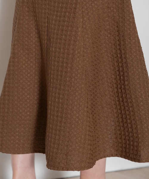 「Leja」 ノースリーブワンピース SMALL モカ レディースの画像