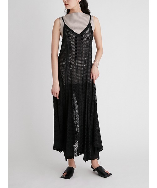 「Mila Owen」 ノースリーブニット 0 ブラック レディース_画像7