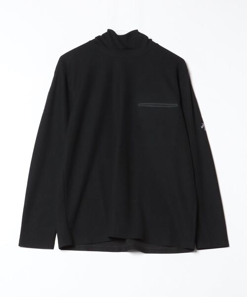 DESCENTE ALLTERRAIN ブラック長袖シャツ DESCENTE ALLTERRAIN（デサント オルテライン） 長袖Tシャツ M