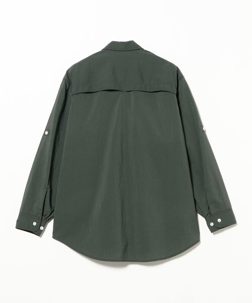 BEAMS+（ビームスプラス） シャツ Adventure Shirt IV Seersucker