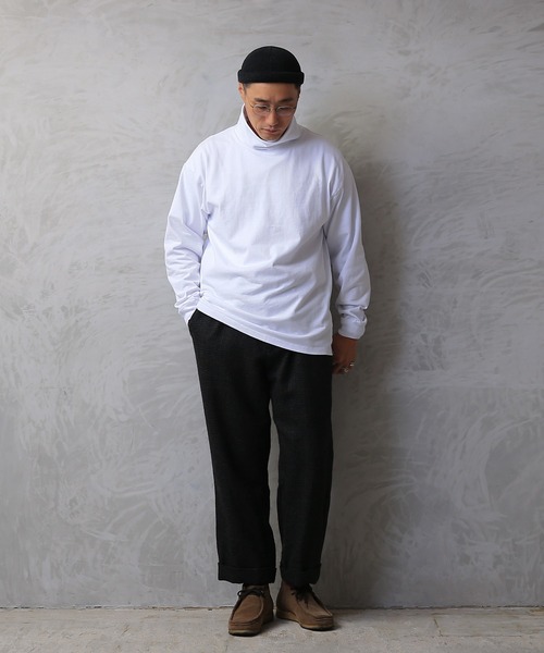 「WAIPER.inc」 長袖Tシャツ S ネイビー メンズ_画像3