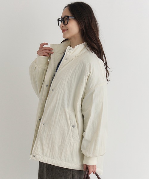 「Right-on」 「HONEYSUCKLE ROSE」ジャケット M オフホワイト レディース_画像4