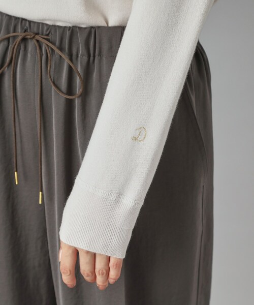 「DRESSTERIOR」 長袖ニット 38 ワインレッド レディースの画像