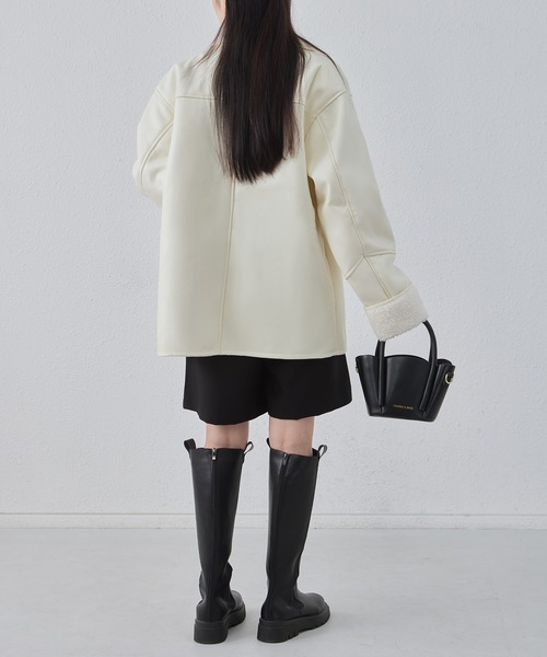 「MAISON DE THERESE」 ジャケット S ブラウン レディース_画像5