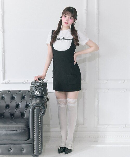 OLIVE des OLIVE（オリーブデオリーブ） ジャンパースカート 「Belle