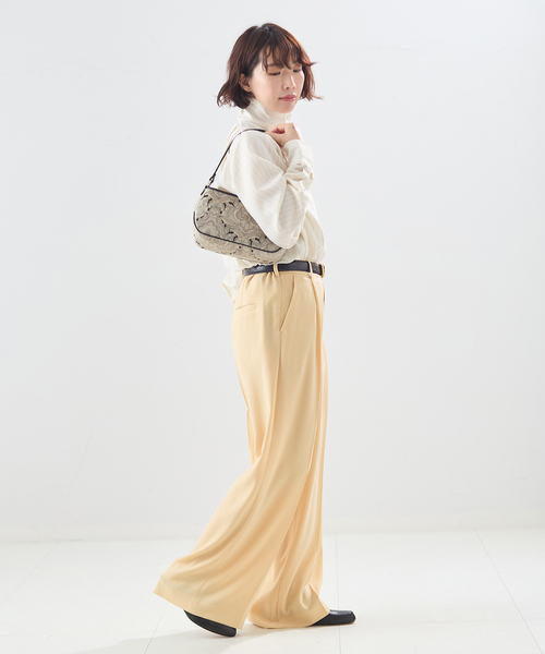 ブラウス シャツ 「A PUPIL/ア ピューピル」別注 HNK RGLN BL STRIPES：ブラウス レディースの画像