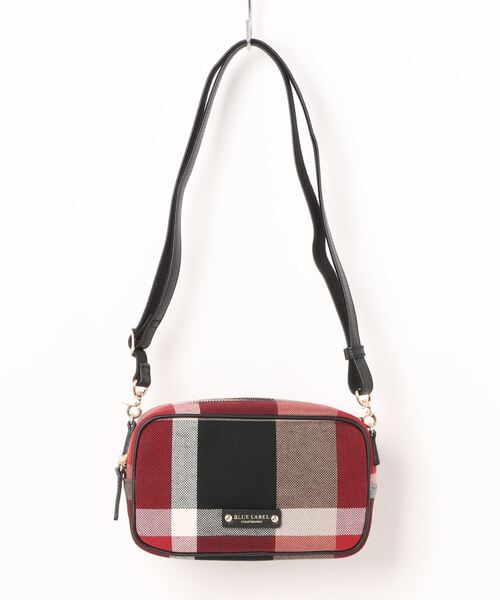 タグ付き【新品】BLUE LABEL 赤系　ショルダーバッグ BLUE LABEL CRESTBRIDGE（ブルーレーベルクレストブリッジ