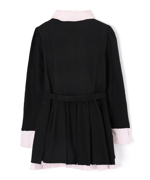 M DOLLY ワンピース front ribbon risa mini dress/フロントリボンリサ
