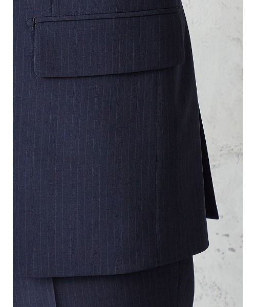 「Perfect Suit FActory」 スーツ Y6 ネイビー メンズの画像