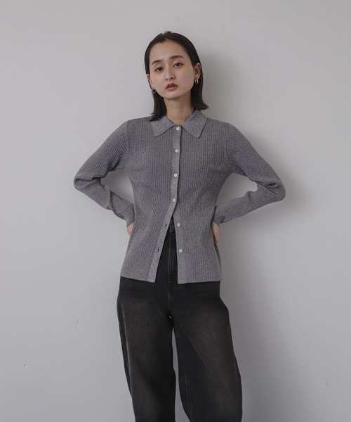 「SENSE OF PLACE by URBAN RESEARCH」 ニットカーディガン ONE ブルー レディース_画像5