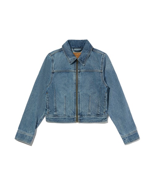 「Levi's」 デニムジャケット S インディゴブルー レディースの画像