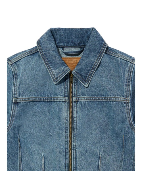 「Levi's」 デニムジャケット S インディゴブルー レディースの画像