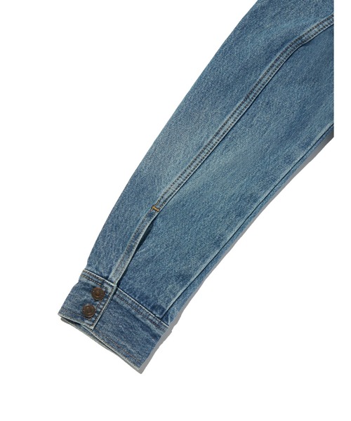 「Levi's」 デニムジャケット S インディゴブルー レディースの画像