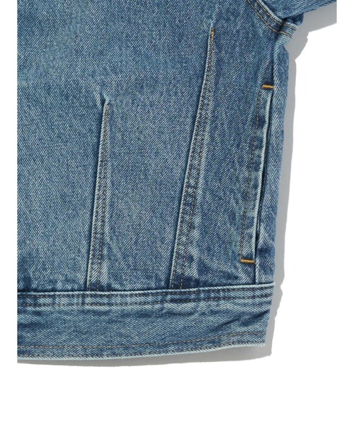 「Levi's」 デニムジャケット S インディゴブルー レディースの画像