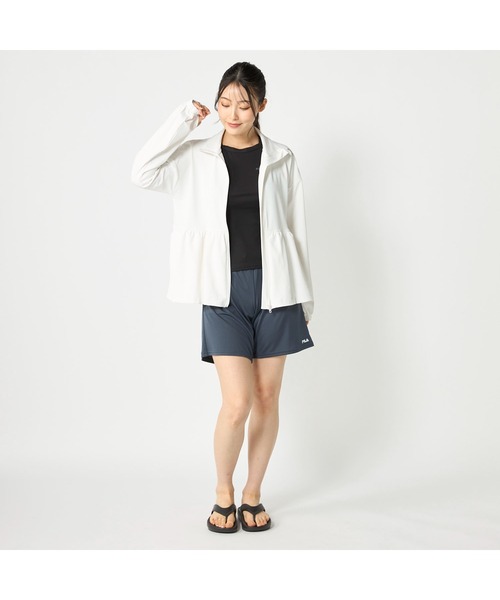 FILA フード付きジャケットとスカートセット L FILA フード付きジャケットとスカートセット L FILA フード付き