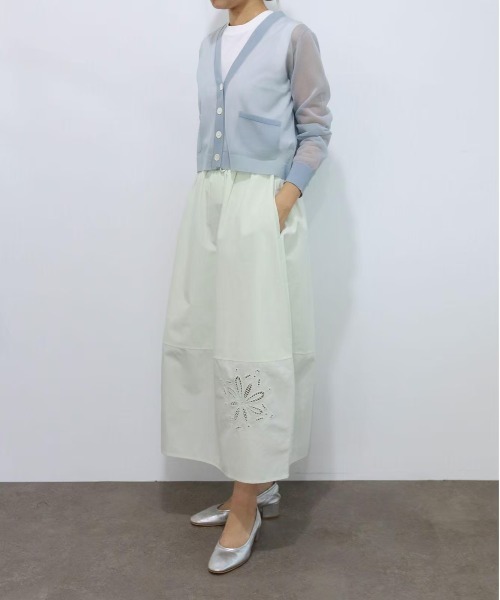 「Marilyn Moon」 カーディガン FREE ライトブルー レディース_画像9