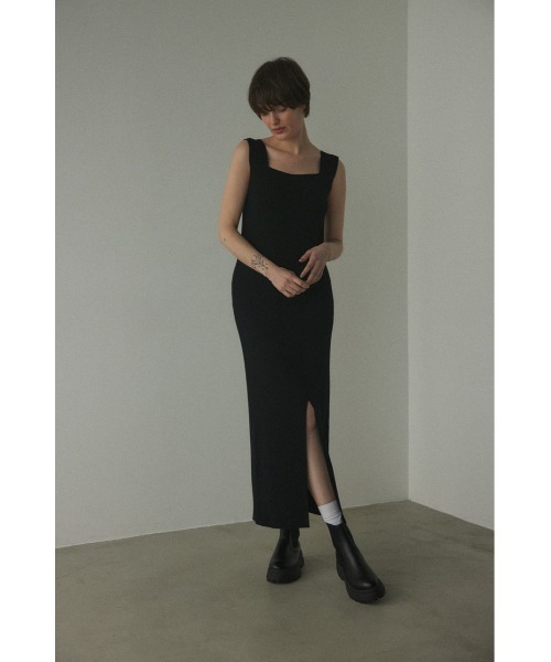 「BLACK BY MOUSSY」 ニットワンピース 2 ブラック レディース | BLACK BY MOUSSY