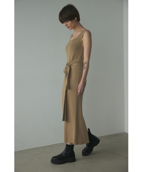 「BLACK BY MOUSSY」 ニットワンピース 2 ブラック レディース_画像4