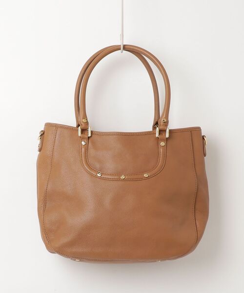 ベージュ レザー トートバッグ　トリーバーチ TORY BURCH（トリーバーチ） トートバッグ - ベージュ レディース