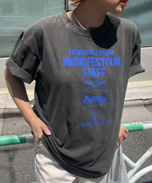 「WHIMSIC」 7分袖Tシャツ FREE グレー系その他3 メンズ_画像7