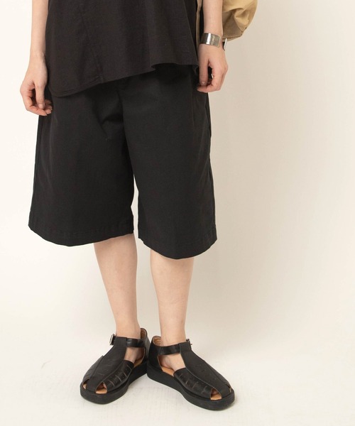 パンツ T1015 ミリタリーショーツ レディース_1