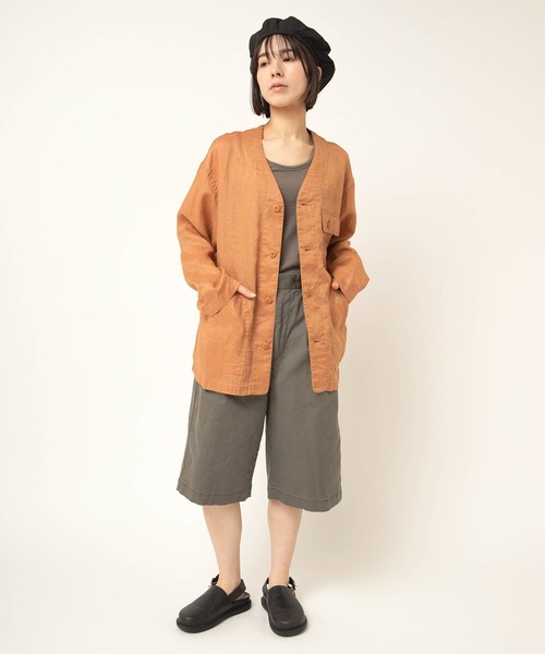 パンツ T1015 ミリタリーショーツ レディース_13