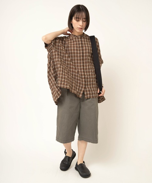 パンツ T1015 ミリタリーショーツ レディース_14