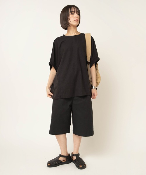パンツ T1015 ミリタリーショーツ レディース_12