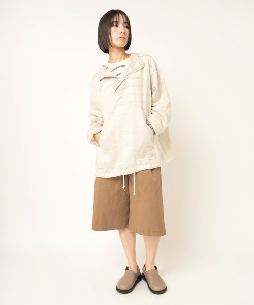 パンツ T1015 ミリタリーショーツ レディース_16