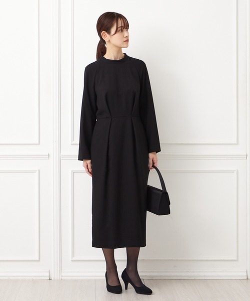 「AIMER」 長袖ワンピース MEDIUM ブラック レディース