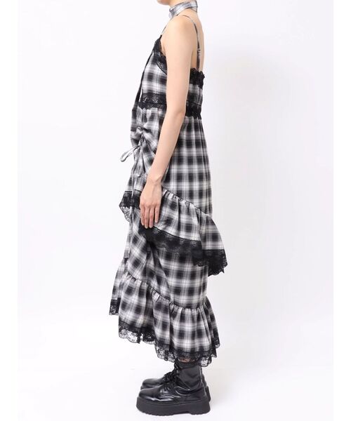 jouetie（ジュエティ） ワンピース レースドッキングアシメヘムキャミ