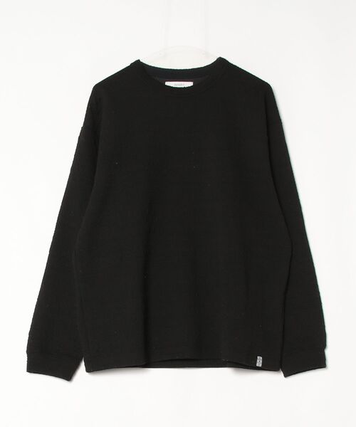 INHERIT（インヘリット） 長袖Tシャツ L ブラック メンズ : ZOZOTOWN 
