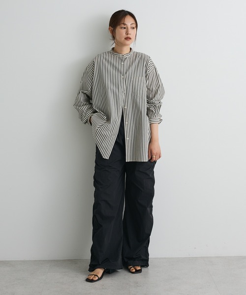 「CRAFT STANDARD BOUTIQUE」 長袖シャツ M グレー系その他2 レディース_画像5