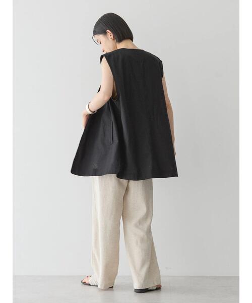 「AMERICAN HOLIC」 ベスト L ブラック レディース_画像8