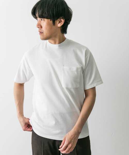 「URBAN RESEARCH DOORS」 半袖Tシャツ LARGE ホワイト メンズ_画像5