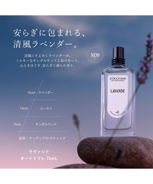 【ロクシタン】LAVANDE POIVRE NOIR 香水・シャワージェルセット L'OCCITANE（ロクシタン） コスメセット コフレ 「数量限定