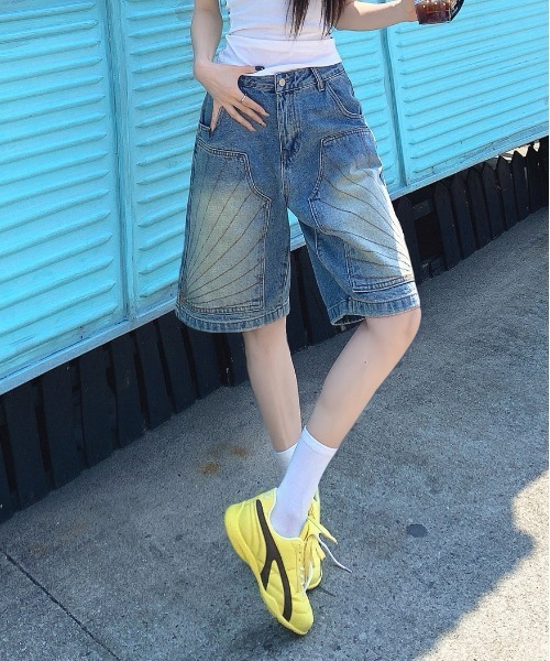 gossip!ロサンゼルス ハーフパンツ ジーンズ デニム デニムパンツ