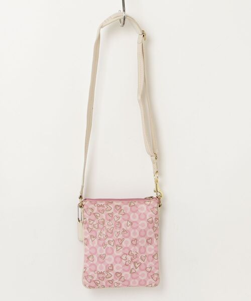 ブランド品　COACH 　ピンクショルダーバッグ COACH（コーチ） ショルダーバッグ - ピンク レディース : ZOZOTOWN