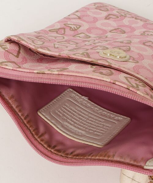 COACH（コーチ） ショルダーバッグ - ピンク レディース : ZOZOTOWN
