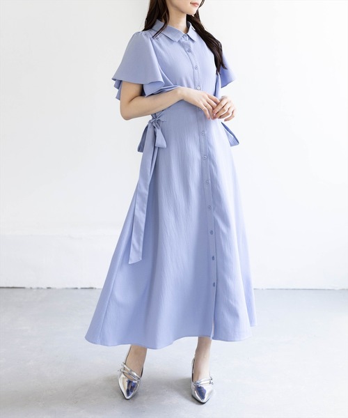 CLEAR BASIC ワンピース 夏 半袖 「低身長対応／サイズ展開あり