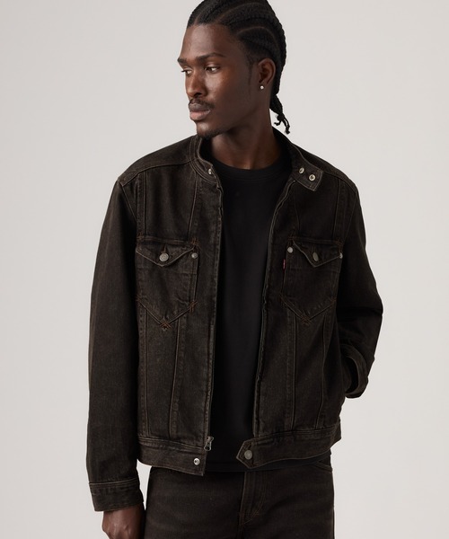 LEVI'S Made&Crafted 黒 M デニム ジャケット Gジャン Levi's（リーバイス） デニムジャケット gジャン TWISTED MOTO
